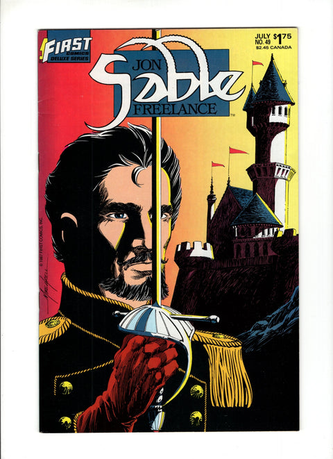 Jon Sable, Freelance #49 (1987)      Buy & Sell Comics Online Comic Shop Toronto Canada