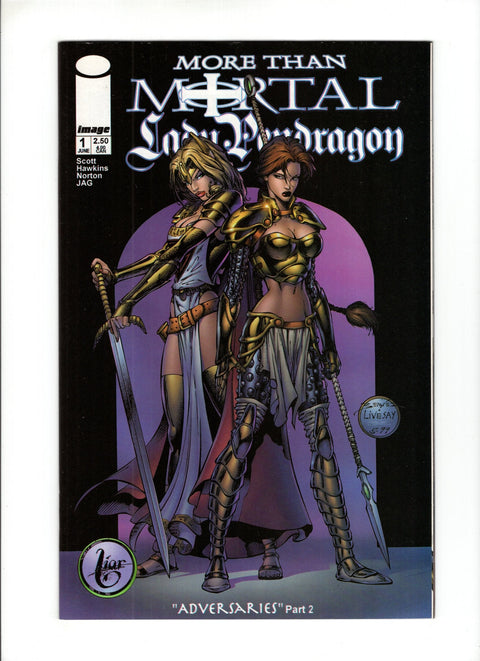 More Than Mortal / Lady Pendragon #1 (1999)      Buy & Sell Comics Online Comic Shop Toronto Canada