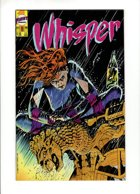 Whisper, Vol. 2 #18 (1988)      Buy & Sell Comics Online Comic Shop Toronto Canada