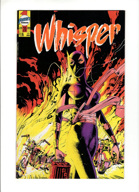 Whisper, Vol. 2 #20 (1989)      Buy & Sell Comics Online Comic Shop Toronto Canada