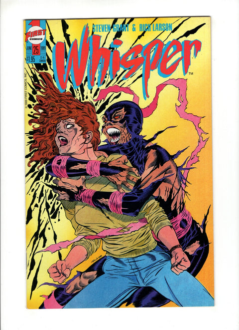 Whisper, Vol. 2 #25 (1989)      Buy & Sell Comics Online Comic Shop Toronto Canada