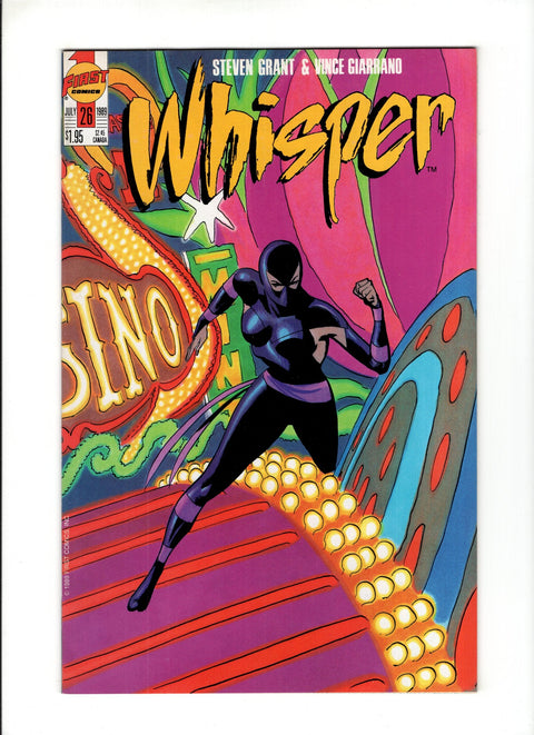 Whisper, Vol. 2 #26 (1989)      Buy & Sell Comics Online Comic Shop Toronto Canada