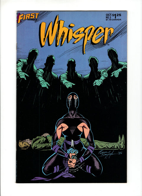 Whisper, Vol. 2 #3 (1986)      Buy & Sell Comics Online Comic Shop Toronto Canada