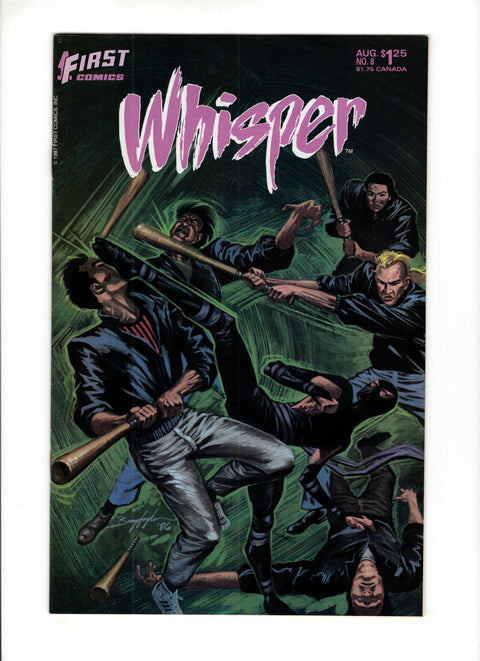 Whisper, Vol. 2 #8 (1987)      Buy & Sell Comics Online Comic Shop Toronto Canada