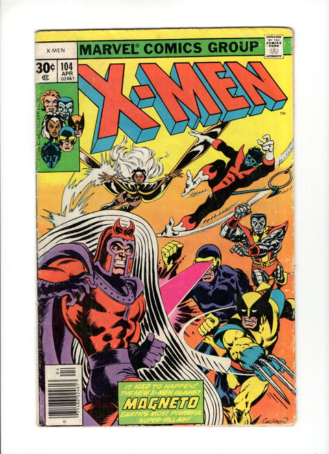 Uncanny X-Men, Vol. 1 #104 (1977) 1st Cameo Starjammers   1st Cameo Starjammers  Buy & Sell Comics Online Comic Shop Toronto Canada