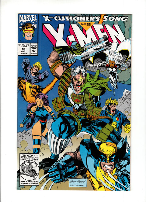 X-Men, Vol. 1 #16 (1992)      Buy & Sell Comics Online Comic Shop Toronto Canada
