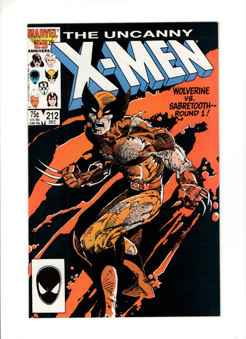 Uncanny X-Men, Vol. 1 #212 (1986) Wolverine Cover   Wolverine Cover  Buy & Sell Comics Online Comic Shop Toronto Canada