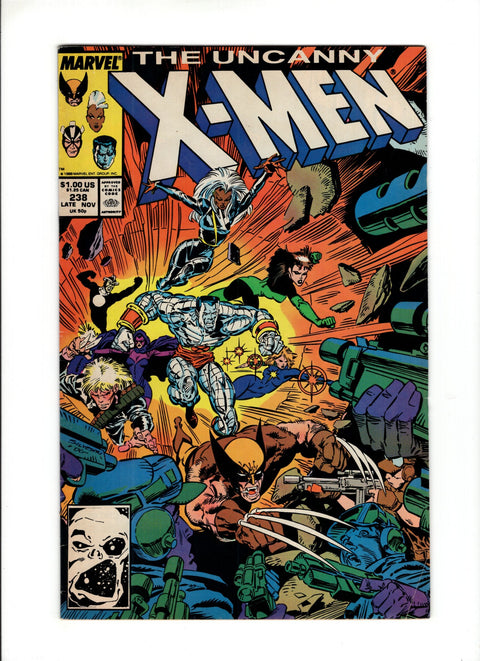Uncanny X-Men, Vol. 1 #238 (1988)      Buy & Sell Comics Online Comic Shop Toronto Canada