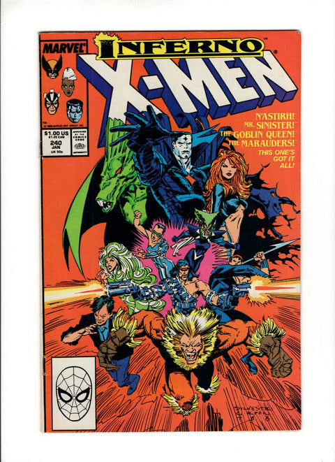 Uncanny X-Men, Vol. 1 #240 (1988)      Buy & Sell Comics Online Comic Shop Toronto Canada
