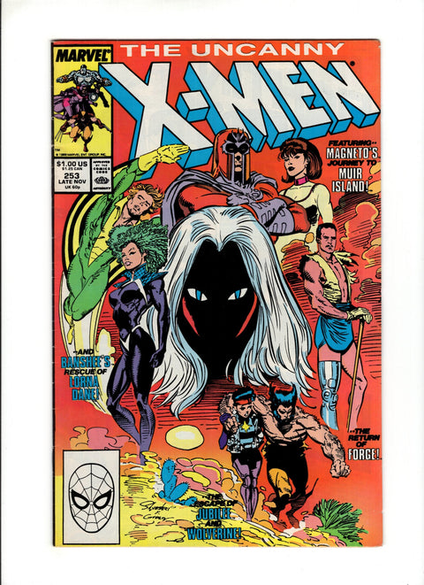 Uncanny X-Men, Vol. 1 #253 (1989)      Buy & Sell Comics Online Comic Shop Toronto Canada
