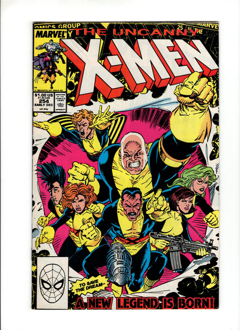Uncanny X-Men, Vol. 1 #254 (1989)      Buy & Sell Comics Online Comic Shop Toronto Canada