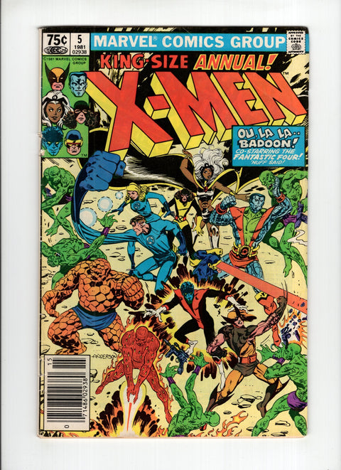 Uncanny X-Men Annual, Vol. 1 #5 (1981)      Buy & Sell Comics Online Comic Shop Toronto Canada