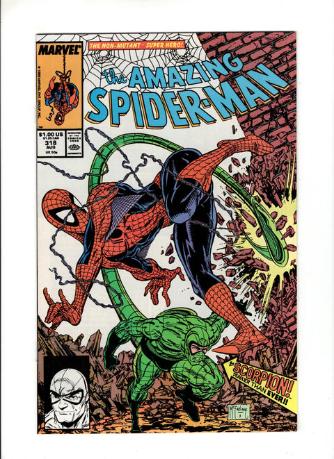 The Amazing Spider-Man, Vol. 1 #318 (1989) Todd McFarlane   Todd McFarlane  Buy & Sell Comics Online Comic Shop Toronto Canada