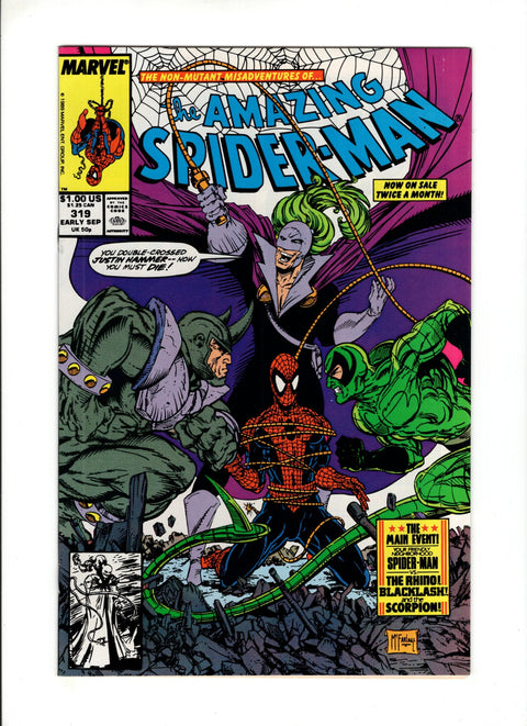 The Amazing Spider-Man, Vol. 1 #319 (1989) Todd McFarlane   Todd McFarlane  Buy & Sell Comics Online Comic Shop Toronto Canada