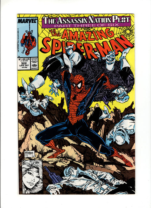 The Amazing Spider-Man, Vol. 1 #322 (1989) Todd McFarlane   Todd McFarlane  Buy & Sell Comics Online Comic Shop Toronto Canada