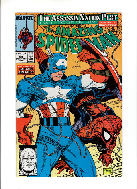 The Amazing Spider-Man, Vol. 1 #323 (1989) Todd McFarlane   Todd McFarlane  Buy & Sell Comics Online Comic Shop Toronto Canada