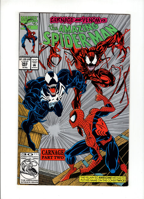 The Amazing Spider-Man, Vol. 1 #362 (1992) 2nd Printing   2nd Printing  Buy & Sell Comics Online Comic Shop Toronto Canada