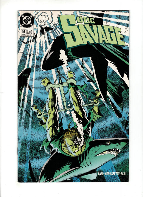 Doc Savage, Vol. 2 #16 (1990)      Buy & Sell Comics Online Comic Shop Toronto Canada