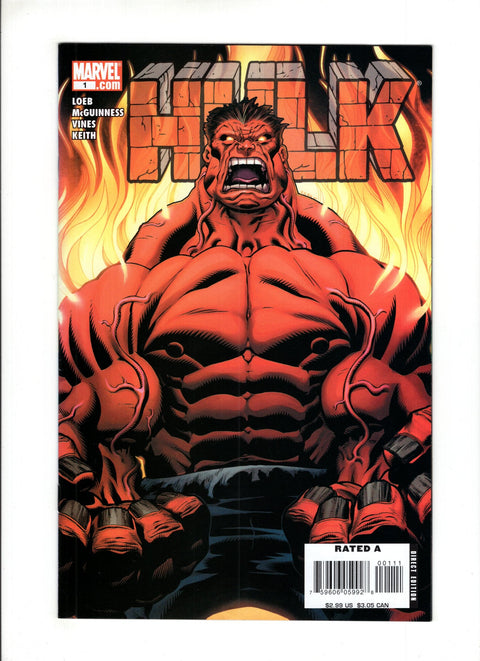 Hulk, Vol. 1 #1 (2008) 1st Red Hulk   1st Red Hulk  Buy & Sell Comics Online Comic Shop Toronto Canada