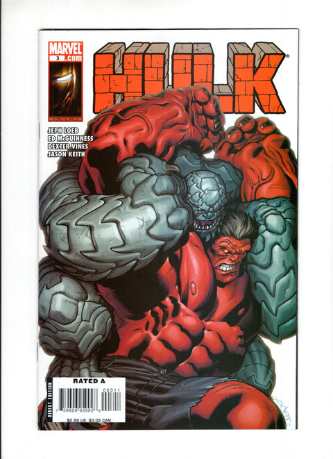Hulk, Vol. 1 #3 (2008) 1st Cover A-Bomb   1st Cover A-Bomb  Buy & Sell Comics Online Comic Shop Toronto Canada