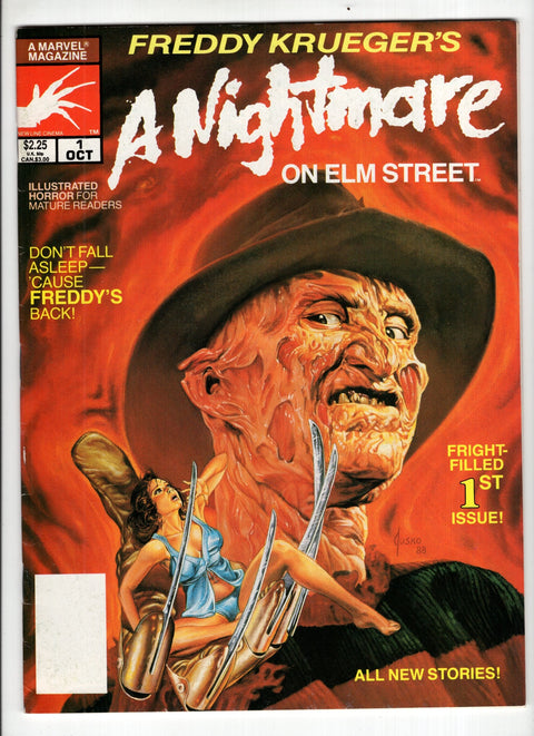 Freddy Krueger's A Nightmare On Elm Street #1 (1989) 1st Freddy Krueger Solo   1st Freddy Krueger Solo  Buy & Sell Comics Online Comic Shop Toronto Canada