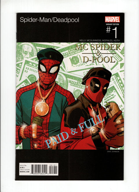 Spider-Man / Deadpool, Vol. 1 #1 (Cvr B) (2016) Dave Johnson Hip-Hop Variant  B Dave Johnson Hip-Hop Variant  Buy & Sell Comics Online Comic Shop Toronto Canada