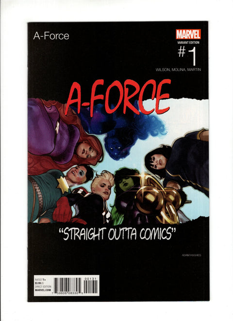 A-Force, Vol. 2 #1 (Cvr C) (2015) Adam Hughes Hip-Hop Variant  C Adam Hughes Hip-Hop Variant  Buy & Sell Comics Online Comic Shop Toronto Canada