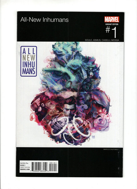 All-New Inhumans #1 (Cvr D) (2015) Marco D'Alfonso Hip-Hop Variant  D Marco D'Alfonso Hip-Hop Variant  Buy & Sell Comics Online Comic Shop Toronto Canada