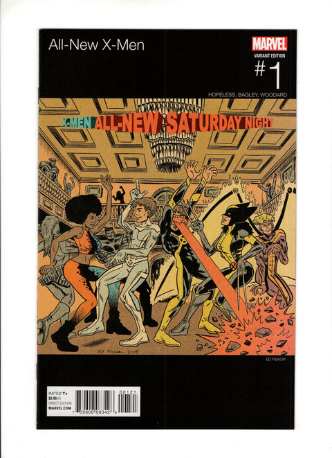 All-New X-Men, Vol. 2 #1 (Cvr B) (2015) Ed Piskor Marvel Hip-Hop Variant  B Ed Piskor Marvel Hip-Hop Variant  Buy & Sell Comics Online Comic Shop Toronto Canada