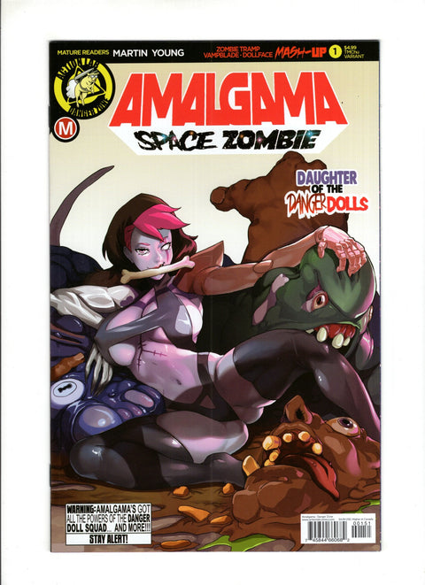 Amalgama Space Zombie #1 (Cvr E) (2019) TMChu  E TMChu  Buy & Sell Comics Online Comic Shop Toronto Canada