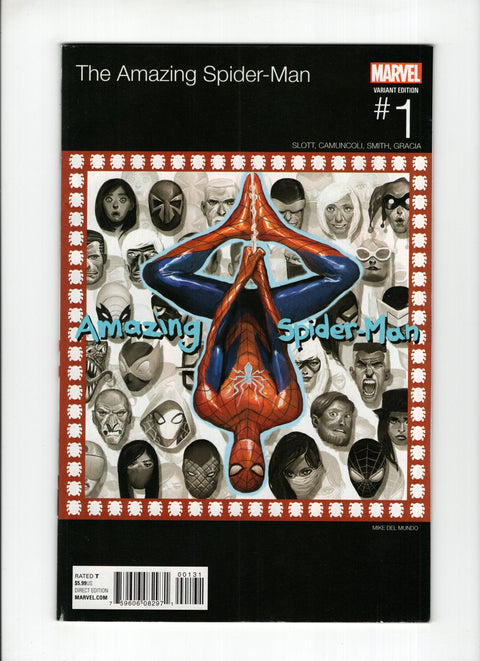 The Amazing Spider-Man, Vol. 4 #1 (Cvr C) (2015) Mike Del Mundo Hip-Hop Variant  C Mike Del Mundo Hip-Hop Variant  Buy & Sell Comics Online Comic Shop Toronto Canada