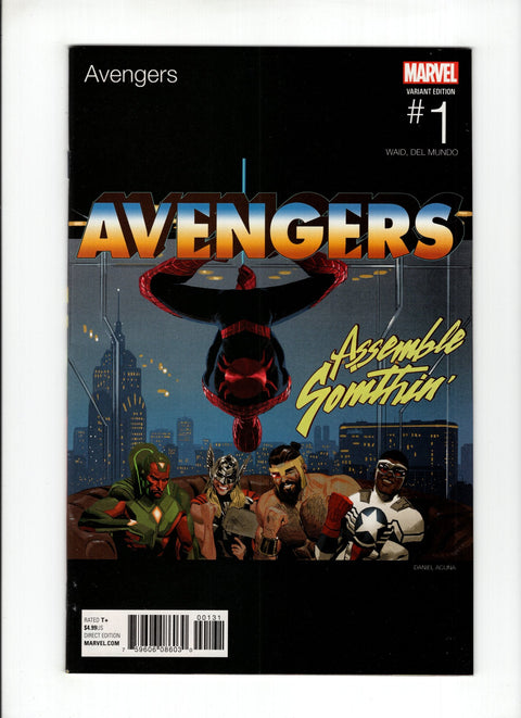 Avengers, Vol. 7 #1 (Cvr C) (2016) Daniel Acuna Hip-Hop Variant  C Daniel Acuna Hip-Hop Variant  Buy & Sell Comics Online Comic Shop Toronto Canada