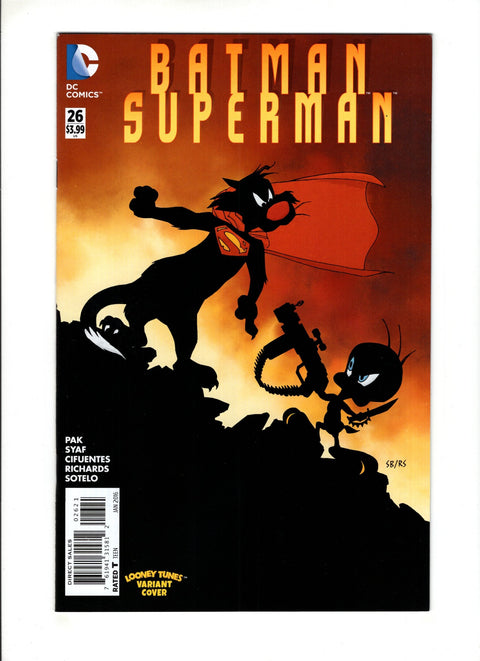 Batman / Superman #26 (Cvr B) (2015) Looney Tunes Variant  B Looney Tunes Variant  Buy & Sell Comics Online Comic Shop Toronto Canada