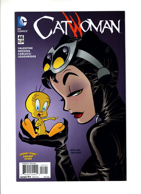 Catwoman, Vol. 4 #46 (Cvr B) (2015) Looney Tunes Variant  B Looney Tunes Variant  Buy & Sell Comics Online Comic Shop Toronto Canada