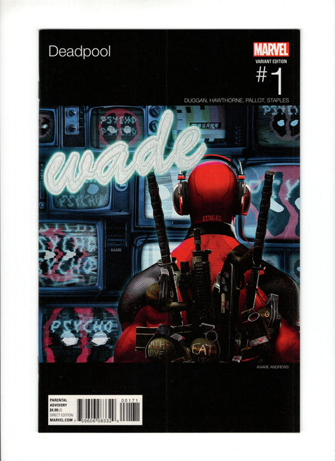 Deadpool, Vol. 5 #1 (Cvr F) (2015) Kaare Andrews Hip-Hop Variant  F Kaare Andrews Hip-Hop Variant  Buy & Sell Comics Online Comic Shop Toronto Canada