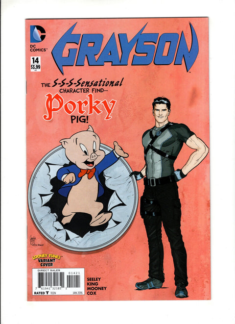Grayson #14 (Cvr B) (2015) Looney Tunes Variant  B Looney Tunes Variant  Buy & Sell Comics Online Comic Shop Toronto Canada