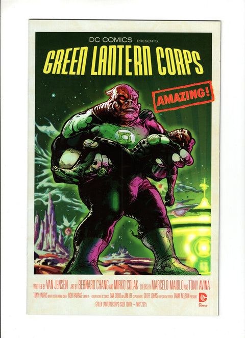 Green Lantern Corps, Vol. 2 #40 (Cvr B) (2015) Movie Poster Variant  B Movie Poster Variant  Buy & Sell Comics Online Comic Shop Toronto Canada