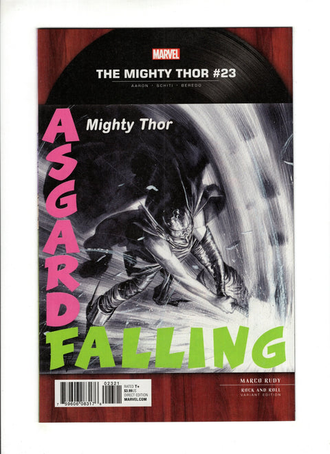 The Mighty Thor, Vol. 2 #23 (Cvr B) (2017) Marco Rudy Rock-N-Roll Variant  B Marco Rudy Rock-N-Roll Variant  Buy & Sell Comics Online Comic Shop Toronto Canada