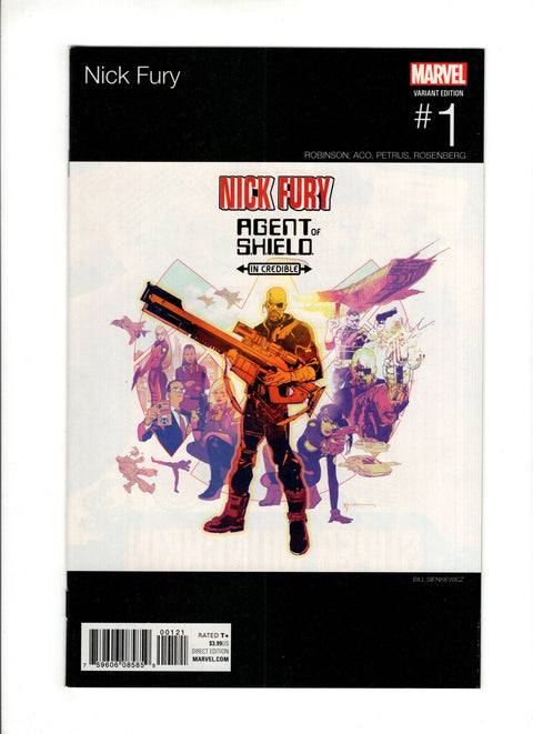 Nick Fury #1 (Cvr B) (2017) Bill Sienkiewicz Hip-Hop Variant  B Bill Sienkiewicz Hip-Hop Variant  Buy & Sell Comics Online Comic Shop Toronto Canada