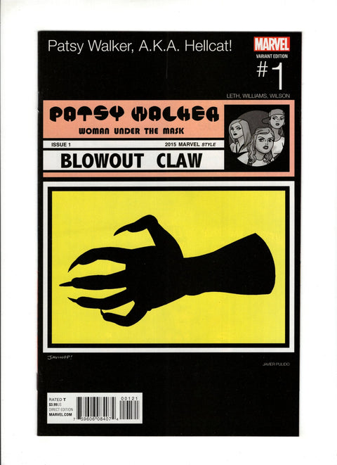 Patsy Walker, A.K.A. Hellcat! #1 (Cvr B) (2015) Javier Pulido Hip-Hop Variant  B Javier Pulido Hip-Hop Variant  Buy & Sell Comics Online Comic Shop Toronto Canada