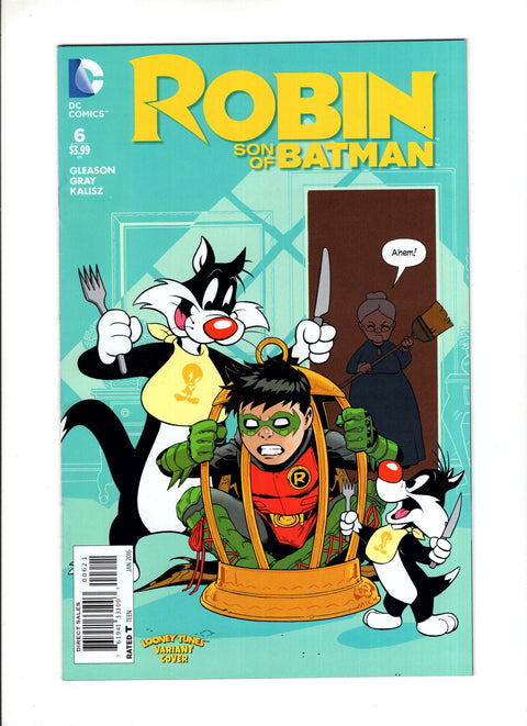 Robin: Son of Batman #6 (Cvr B) (2015) Spike Brandt & Patrick Gleason Looney Tunes Variant  B Spike Brandt & Patrick Gleason Looney Tunes Variant  Buy & Sell Comics Online Comic Shop Toronto Canada