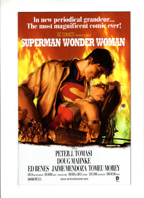 Superman / Wonder Woman #17 (Cvr B) (2015) Movie Variant  B Movie Variant  Buy & Sell Comics Online Comic Shop Toronto Canada