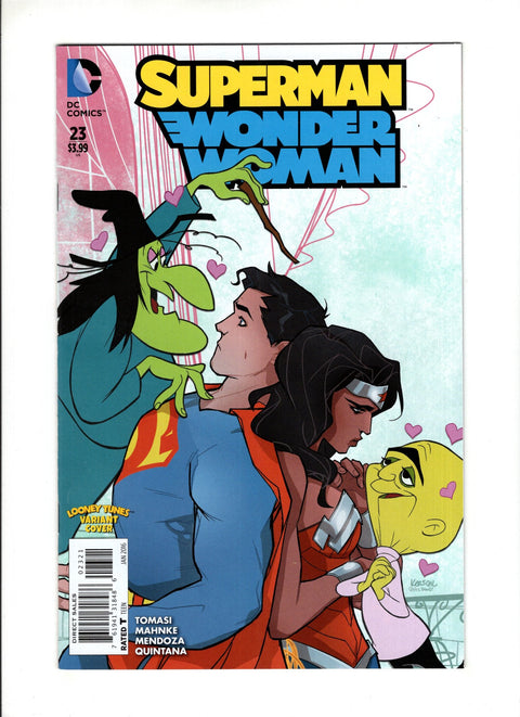 Superman / Wonder Woman #23 (Cvr B) (2015) Looney Tunes Variant  B Looney Tunes Variant  Buy & Sell Comics Online Comic Shop Toronto Canada