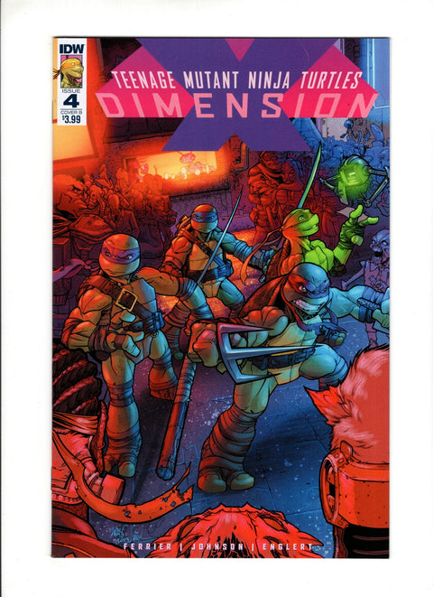Teenage Mutant Ninja Turtles: Dimension X #4 (Cvr B) (2017) Variant Chris Johnson  B Variant Chris Johnson  Buy & Sell Comics Online Comic Shop Toronto Canada