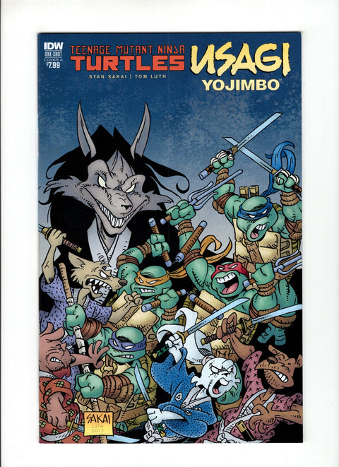 Teenage Mutant Ninja Turtles / Usagi Yojimbo #1 (2017) Stan Sakai   Stan Sakai  Buy & Sell Comics Online Comic Shop Toronto Canada