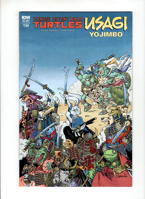 Teenage Mutant Ninja Turtles / Usagi Yojimbo #1 (Cvr B) (2017) Sergio Aragones Variant  B Sergio Aragones Variant  Buy & Sell Comics Online Comic Shop Toronto Canada