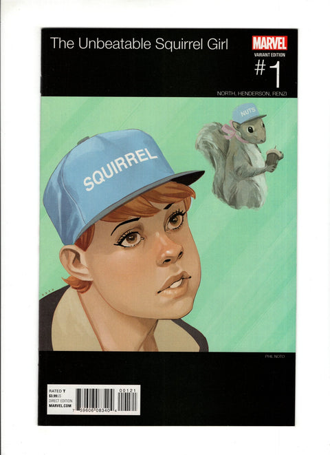 Unbeatable Squirrel Girl, Vol. 2 #1 (Cvr B) (2015) Phil Noto Hip-Hop Variant  B Phil Noto Hip-Hop Variant  Buy & Sell Comics Online Comic Shop Toronto Canada