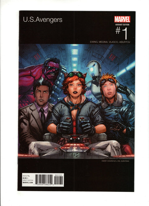 U.S.Avengers #1 (Cvr C) (2017) Omar Casanova Hip-Hop Variant  C Omar Casanova Hip-Hop Variant  Buy & Sell Comics Online Comic Shop Toronto Canada