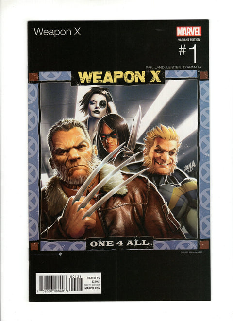 Weapon X, Vol. 3 #1 (Cvr B) (2017) David Nakayama Hip-Hop Variant  B David Nakayama Hip-Hop Variant  Buy & Sell Comics Online Comic Shop Toronto Canada