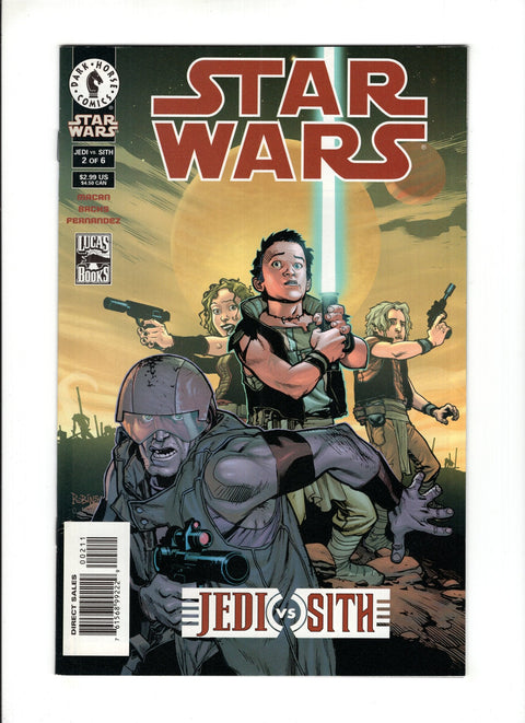 Star Wars: Jedi vs. Sith #2 (2001)      Buy & Sell Comics Online Comic Shop Toronto Canada